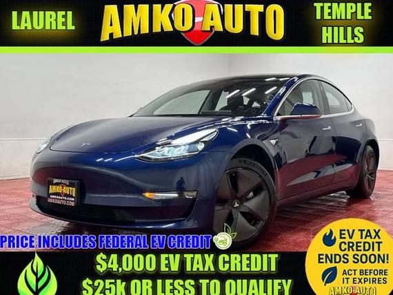 TESLA MODEL 3 2018 5YJ3E1EA3JF014614 image